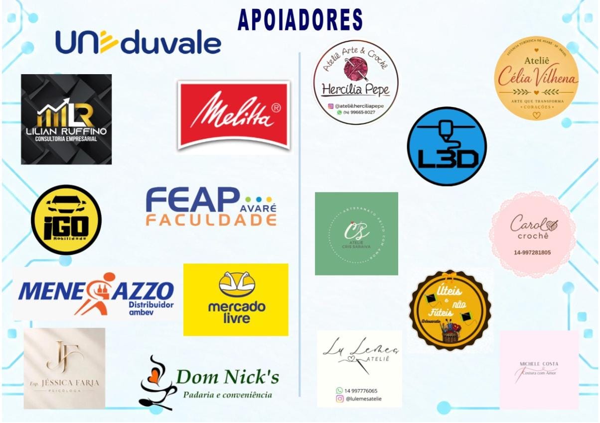 Painel atualizado com os 17 apoiadores do GESTEC 2026, incluindo IGO.
